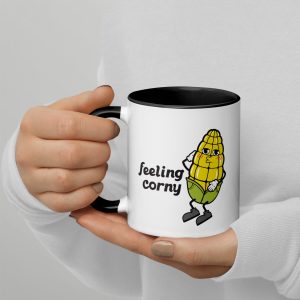 Feeling Corny Mug with Color Inside