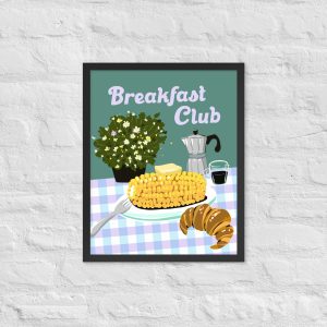 Breakfast Club Framed Matte Poster